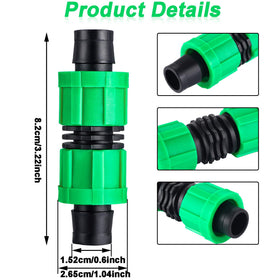 Hotop universal connector for 16-17 mm tubing supports easy customization.