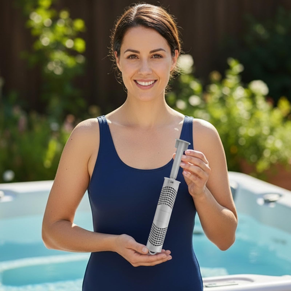 HOTSPRING HOTUB coverage for spas up to 600 gallons—continuous treatment
