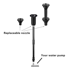 Hottche Push-fit 22mm sleeves simplify modular nozzle installation.