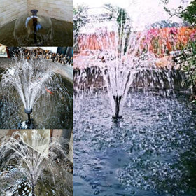 Hottche Two-Tier Rainfall pattern nozzle delivers dramatic multi-layer spray displays.