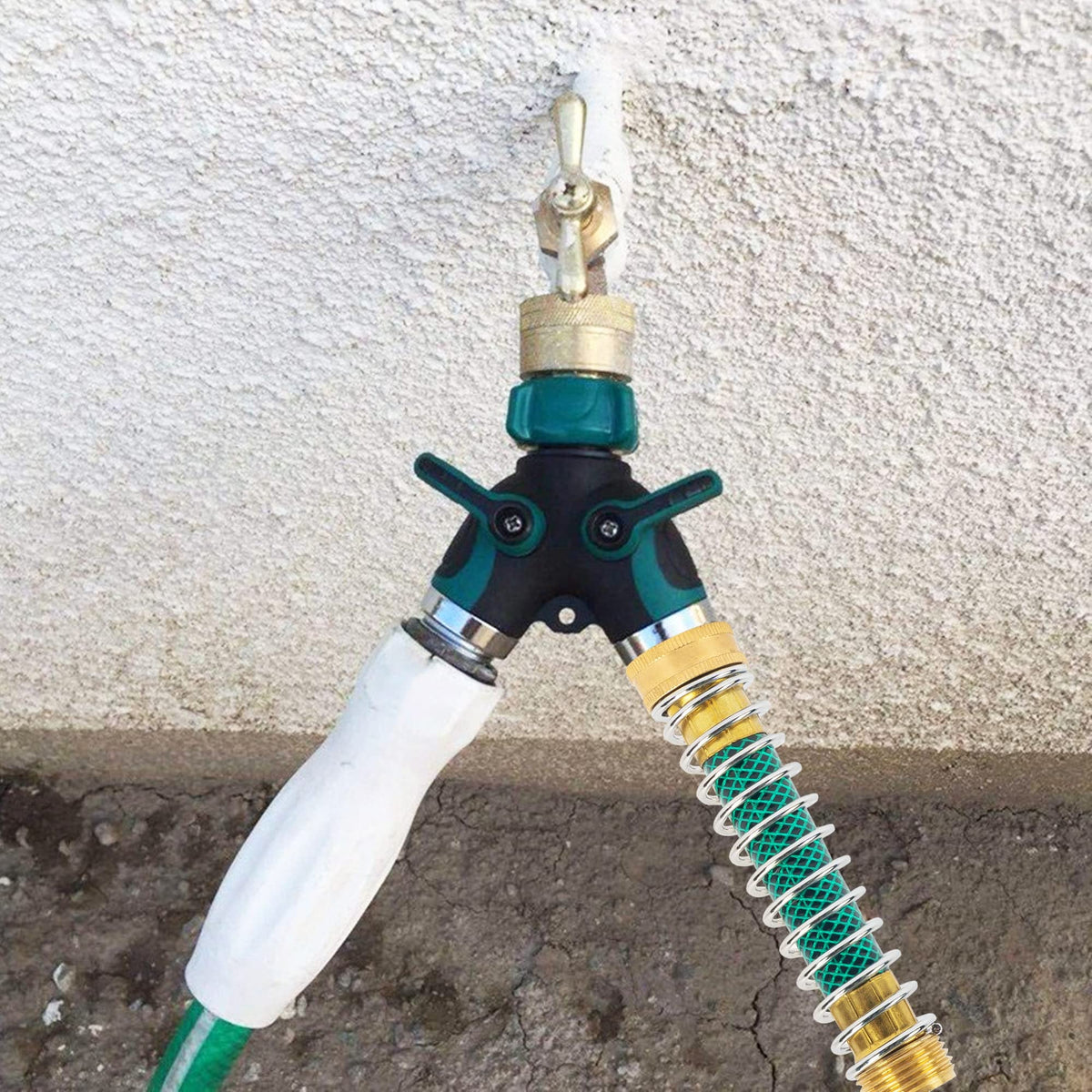 Hourleey 3-4inch thread connection ensures easy attach and detach