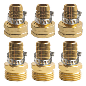 Hourleey aluminum female hose connector ready to join hoses securely