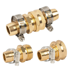 Hourleey aluminum connectors offer durable corrosion resistance for outdoor watering.