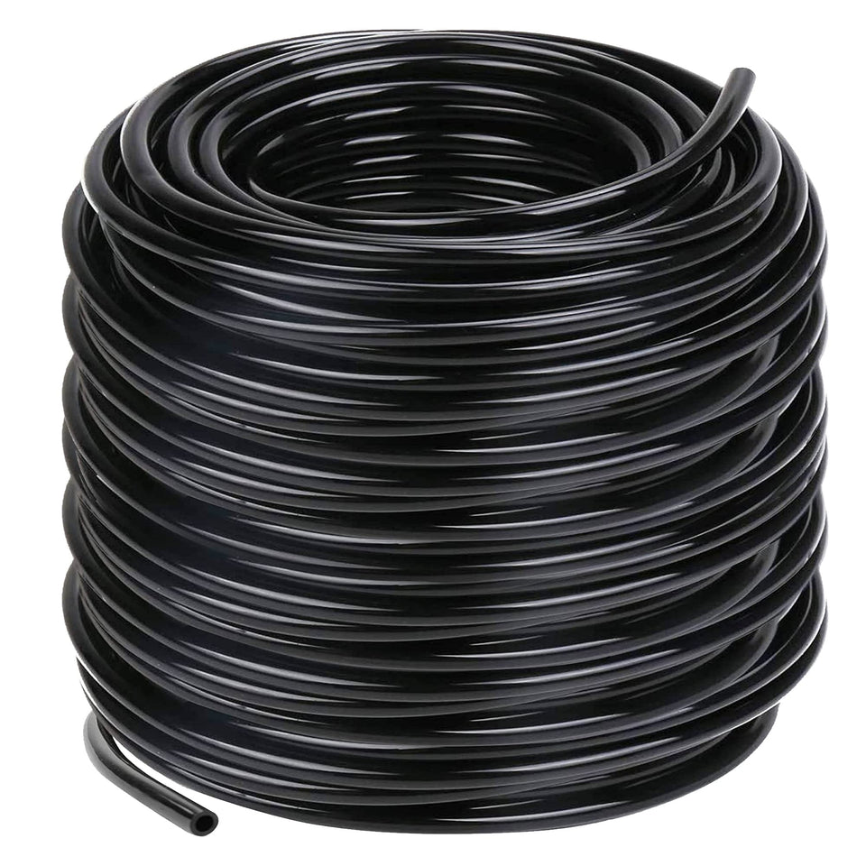 Hourleey 200ft distribution tubing coil for long garden runs.