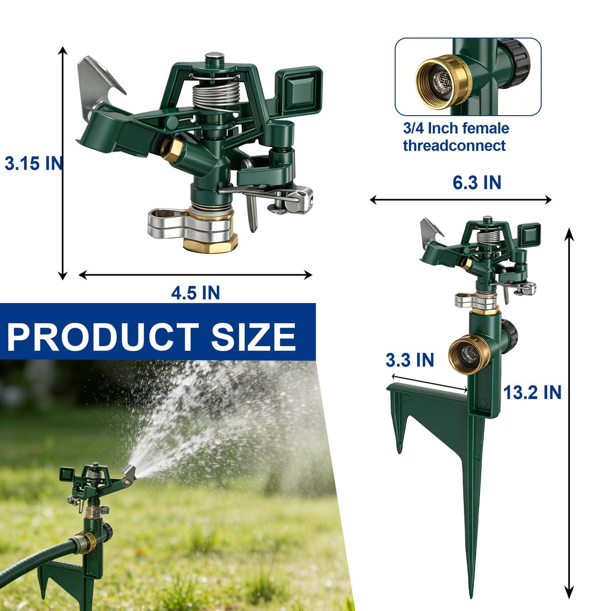Hourleey wide coverage radius of 20 35 feet for larger areas.
