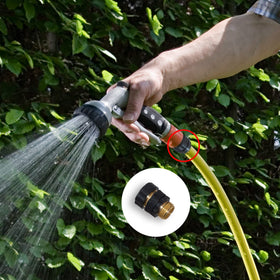 Hourleey durable aluminum quick connectors built for lasting garden use.
