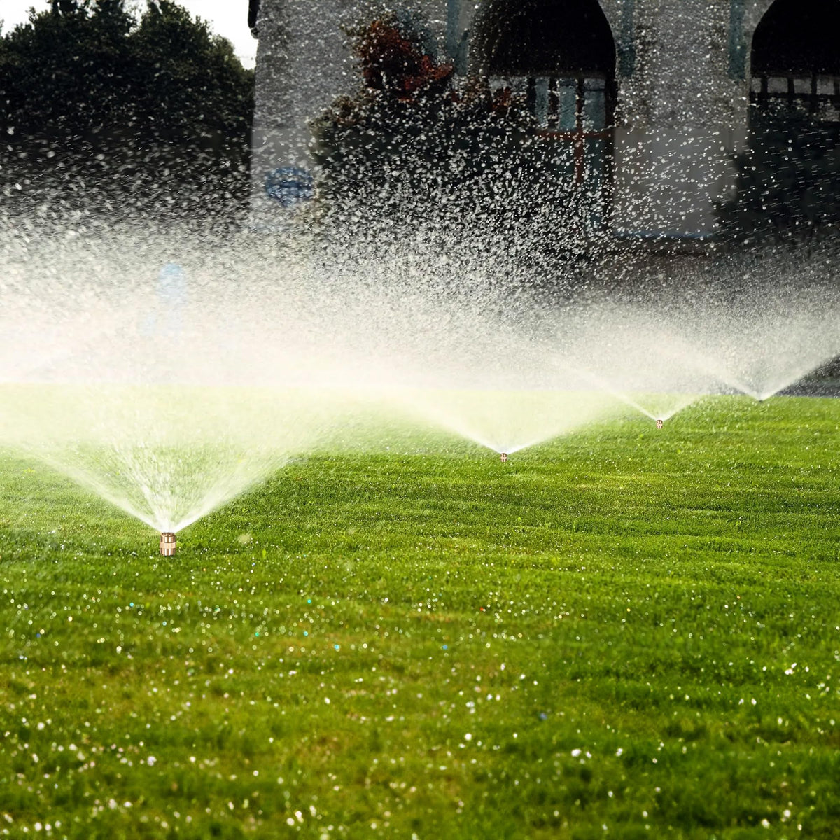 Hourleey garden patio irrigation system for lawns and patios.