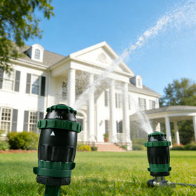 Hourleey sprinkler delivers broad coverage for gardens, lawns, and landscapes.