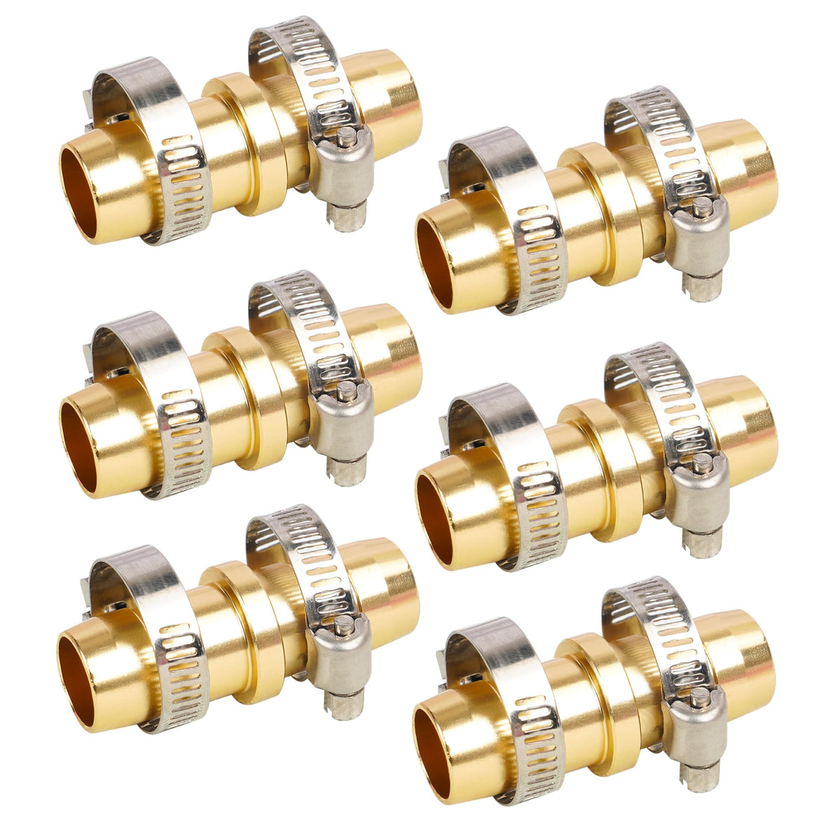 Hourleey hose repair connector pack seals leaks quickly for efficient watering