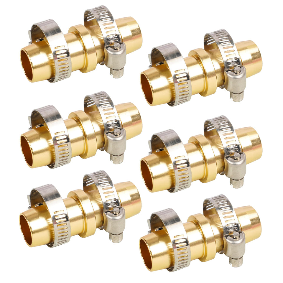 Hourleey hose repair connector pack seals leaks quickly for efficient watering