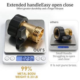 Includes 4 extra washers for replacement and extended valve life.