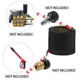 Hourleey 4000 PSI capability supports tough cleaning jobs with confidence.