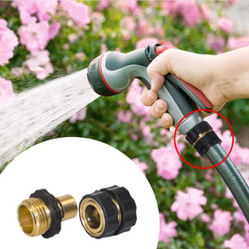 Hourleey package includes three male and three female connectors with washers.