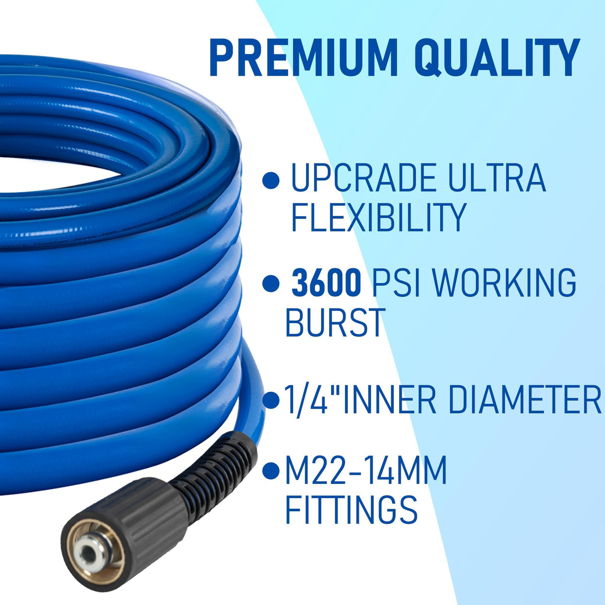 Hourleey quick connect M22 adapters for fast setup and flexible use.