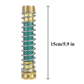 Hourleey quick-connect hose guard assembly for simple setup.