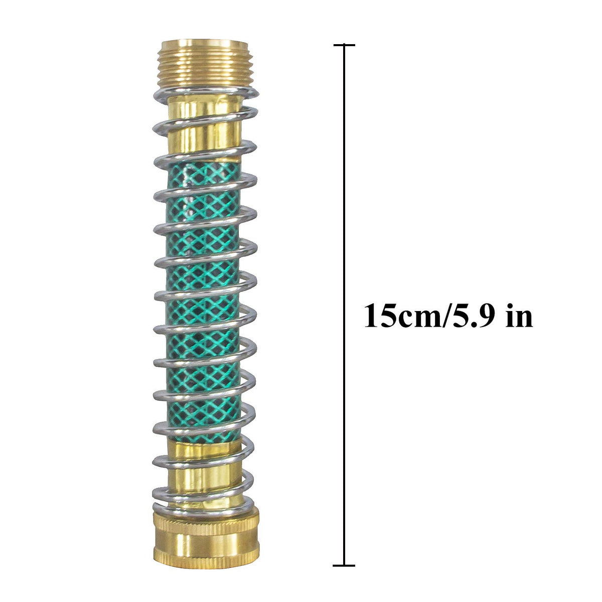 Hourleey quick-connect hose guard assembly for simple setup.
