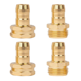 Hourleey stainless steel clamps provide a secure, leak-resistant grip.