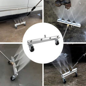 Hourleey undercarriage cleaner casters enable smooth positioning during cleaning