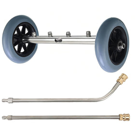Hourleey undercarriage cleaner four-nozzle head for efficient underneath vehicle cleaning