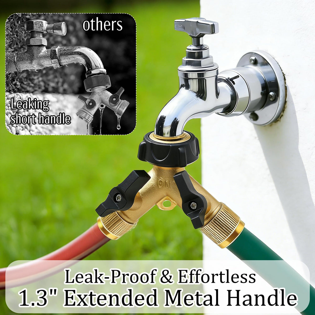 Hourleey fits US standard 3/4 inch threads for broad compatibility.