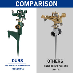 Hourleey zinc alloy construction resists rust for long term outdoor reliability.