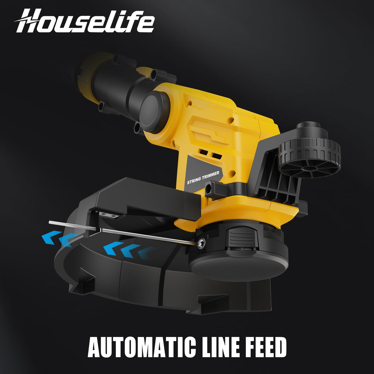 Houselife 180-degree adjustable handle for better control