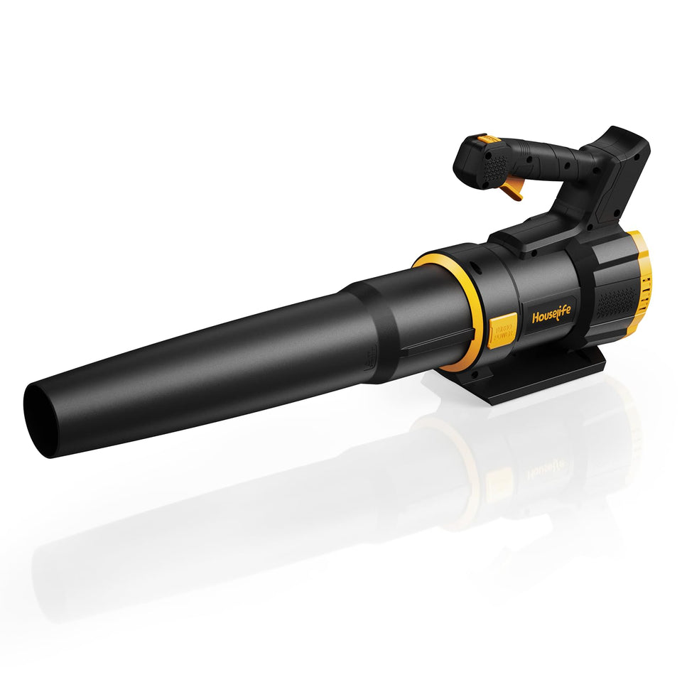 Houselife 650 CFM blower body for rugged outdoor use.