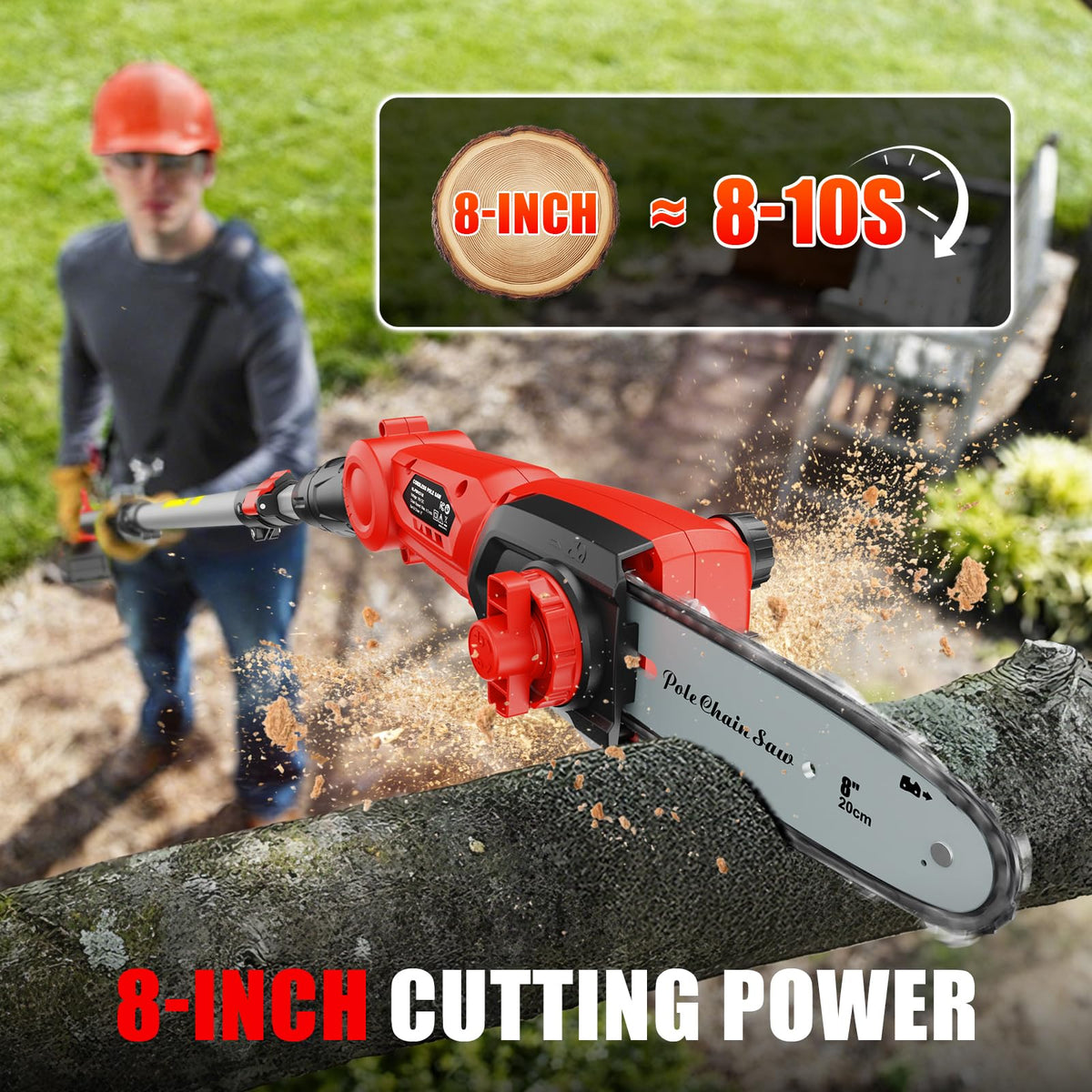 Houselife automatic oiler keeps the guide bar lubricated for smooth cuts