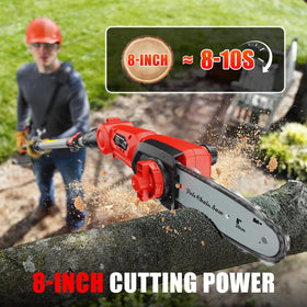 Houselife automatic oiler keeps the guide bar lubricated for smooth cuts