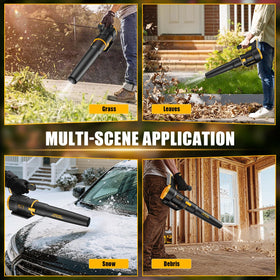 Houselife all-season use cleans leaves, snow, and debris.