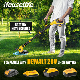 Houselife cordless leaf blower ultra-lightweight for deck cleanup