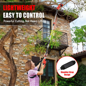 Houselife ergonomic balance strap improves control during long pruning sessions