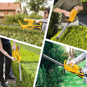 Houselife hedge trimmer shown as tool-only ready for battery attachment