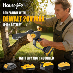 Houselife tool-free tensioning for quick chain adjustment.
