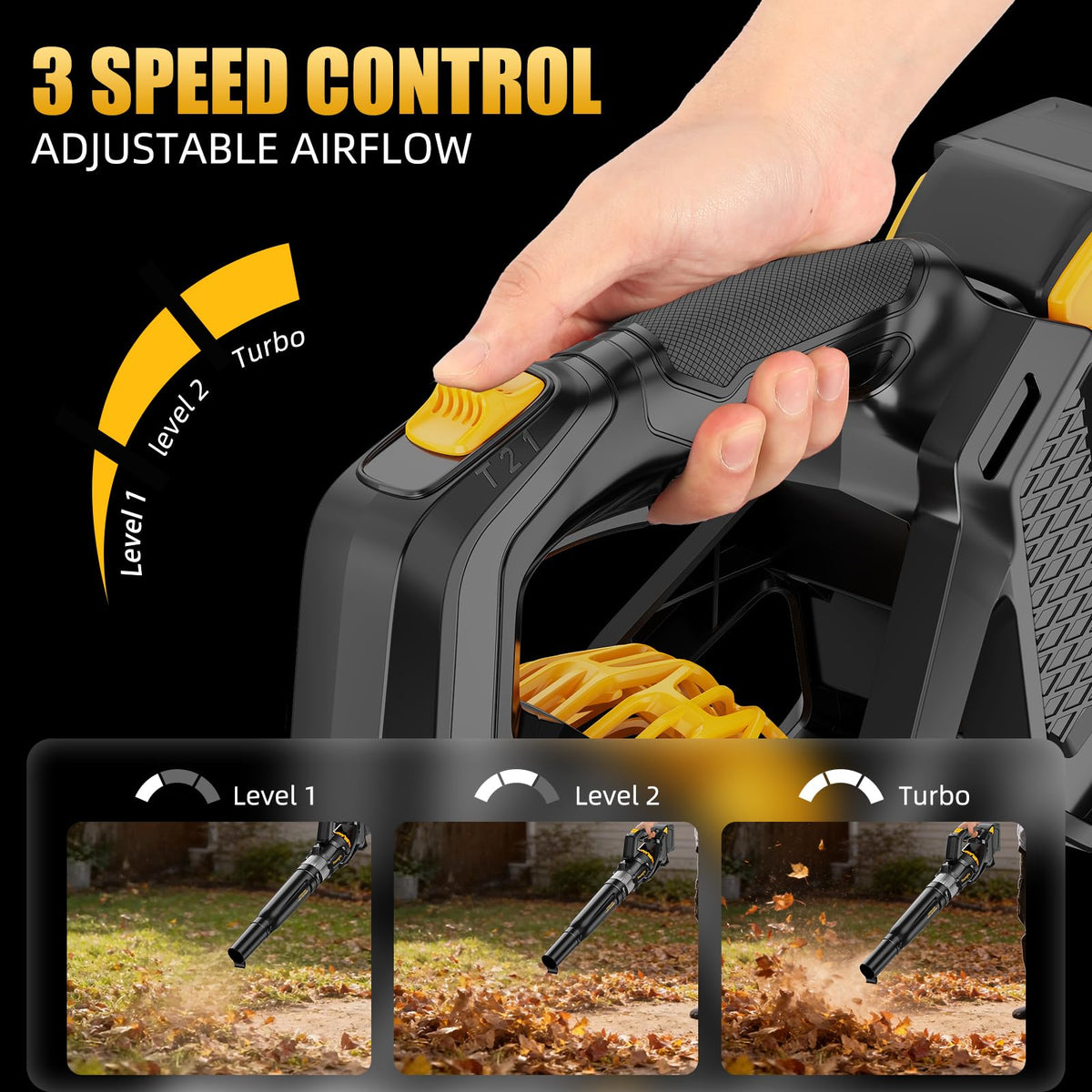 Houselife Ultra-lightweight 3-3-lb blower is easy to handle
