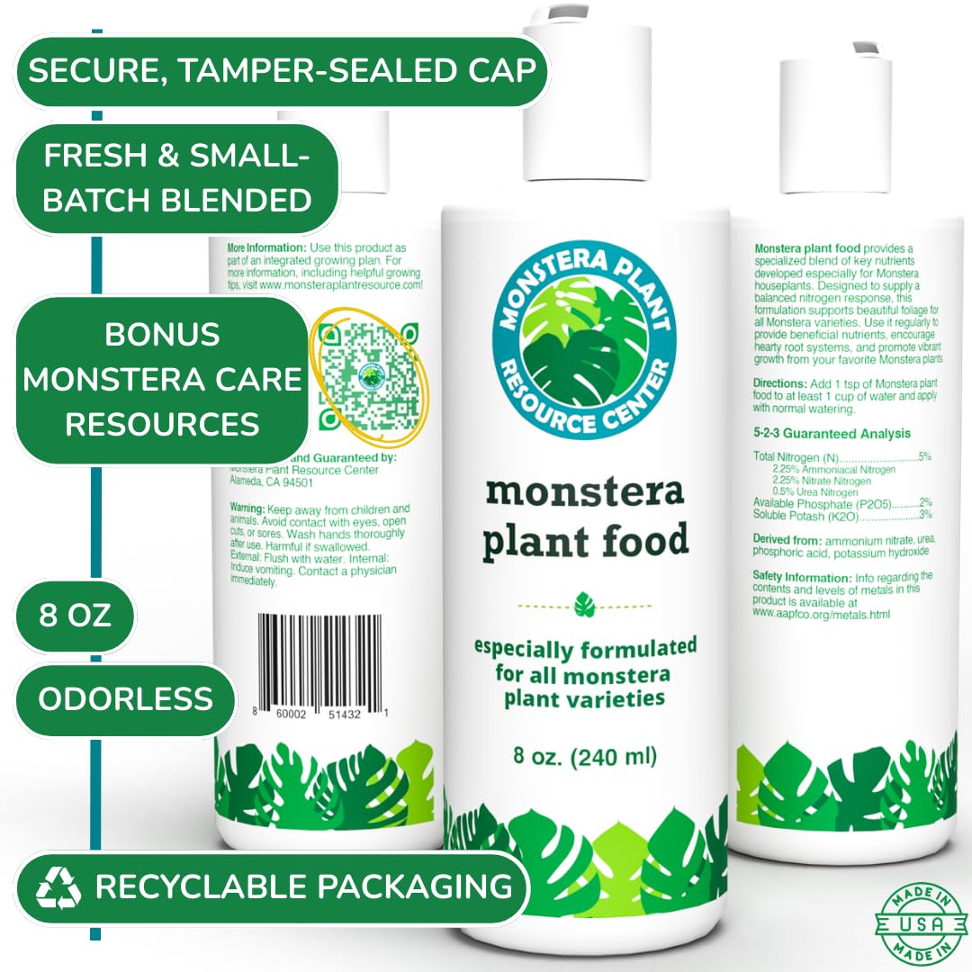 8 oz bottle offers long-lasting value for tropical plant enthusiasts