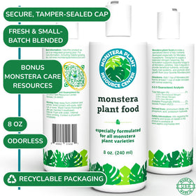 8 oz bottle offers long-lasting value for tropical plant enthusiasts