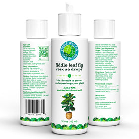 Houseplant Resource Center plant care routine featuring Rescue Drops.