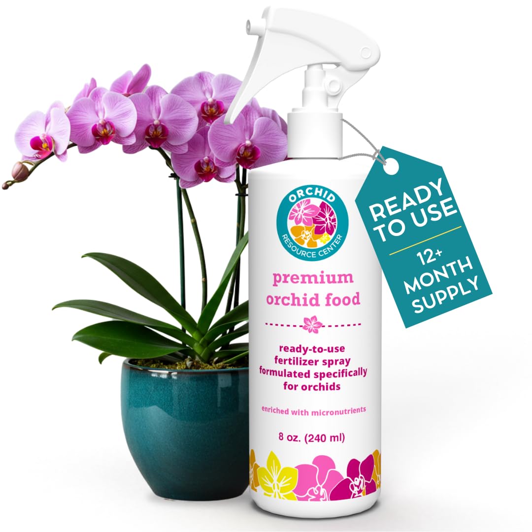 Houseplant Resource Center Orchid Fertilizer Spray bottle pour for easy feeding and vibrant blooms