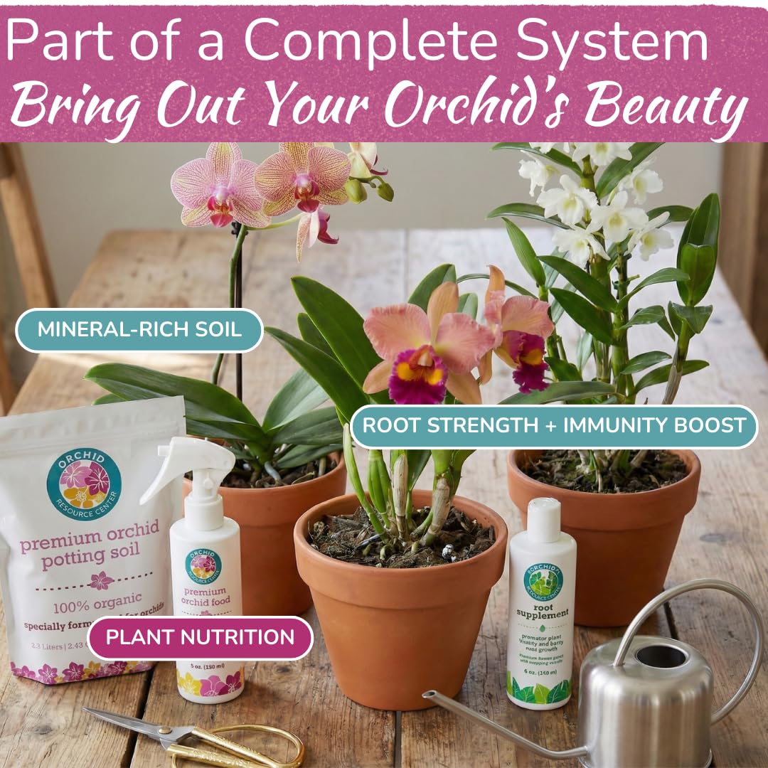 Houseplant Resource Center Orchid Fertilizer Spray indoor orchids on windowsill usage