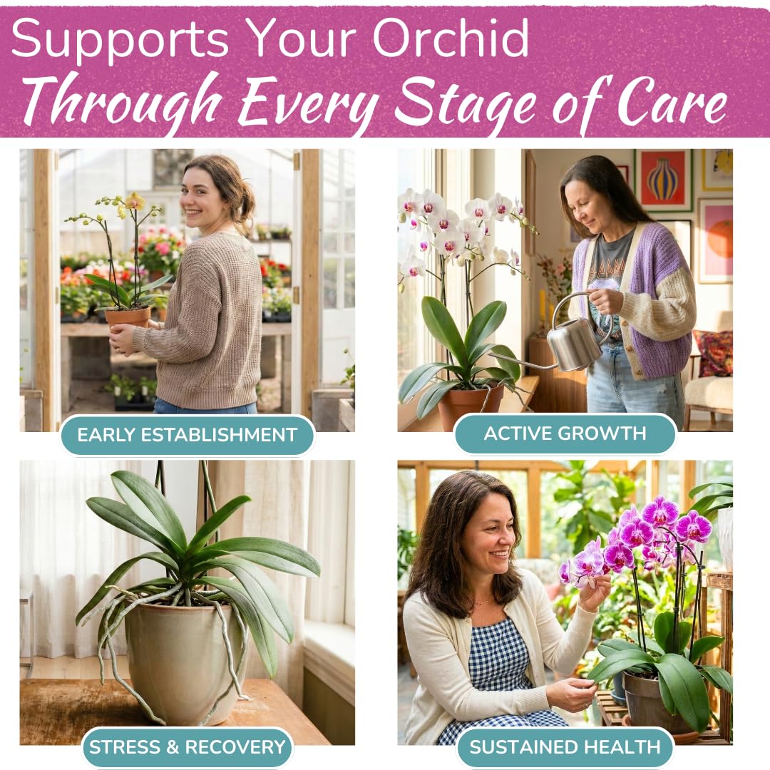 Houseplant Resource Center Orchid Fertilizer Spray mist dispersal for uniform coverage on plants