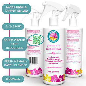 Houseplant Resource Center Orchid Fertilizer Spray safe formula for delicate leaves