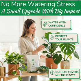 Houseplant Resource Center Smart Gravel fits pots, planters, and terracotta for versatile use