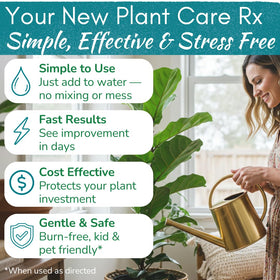 Houseplant Resource Center USA-made formula bottle with clean label.