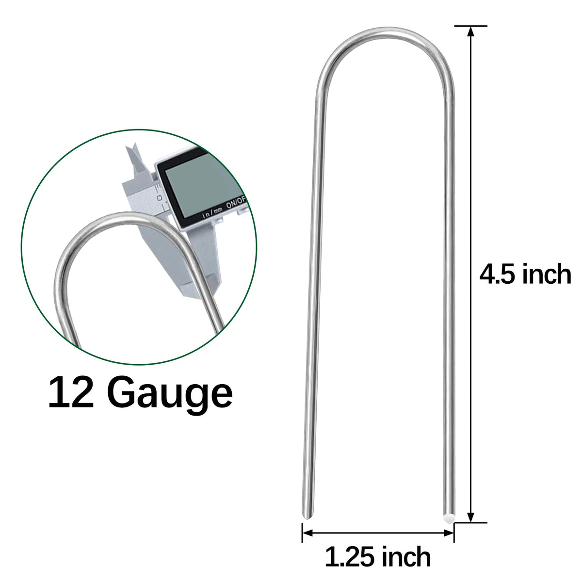 Houya galvanized ground stakes ensure reliable attachment and long-lasting performance.