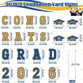 HOVACY 2026 yard sign with stakes for quick, stable outdoor setup
