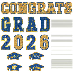 HOVACY includes multiple signs and caps, creating a cohesive celebration setup