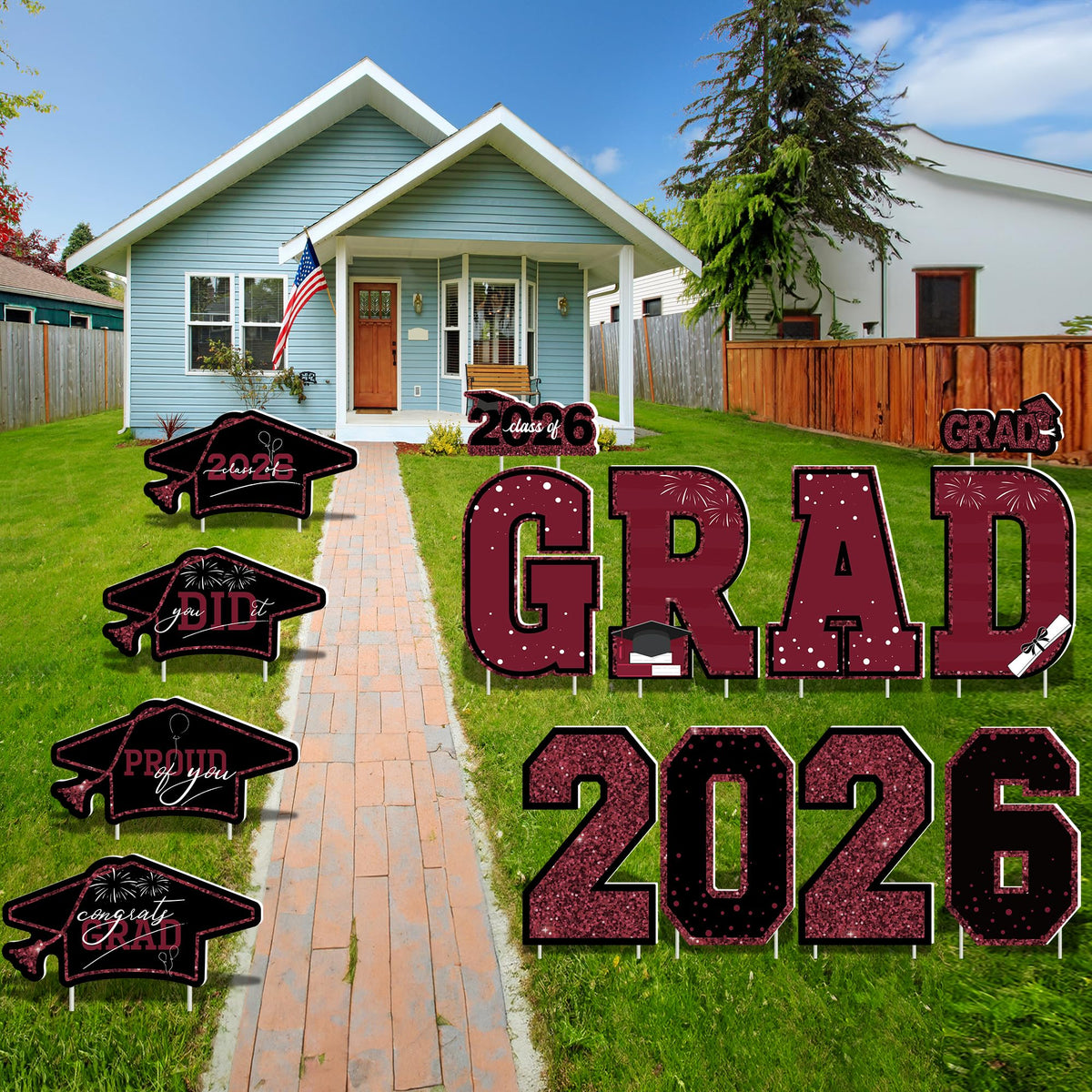 HOVACY graduation sign bachelor cap design adds academic flair to celebrations.