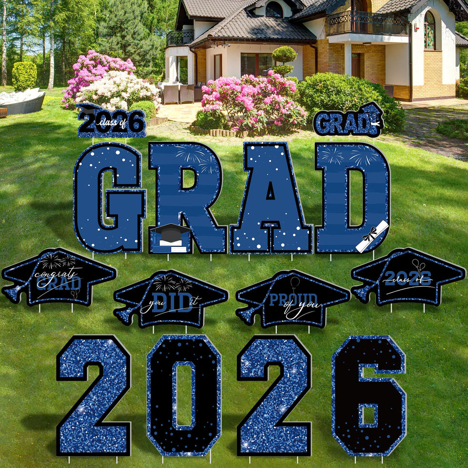 HOVACY graduation yard sign 2026 congrats boosts curbside celebration vibes