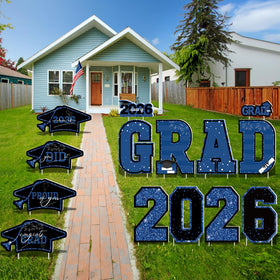 HOVACY ground stakes provide sturdy support for durable yard signs